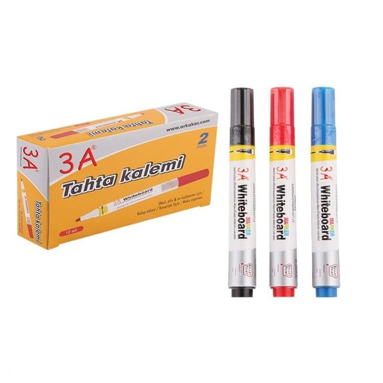 1135-beyaz Tahta Kalemı 3a [12 Lı]