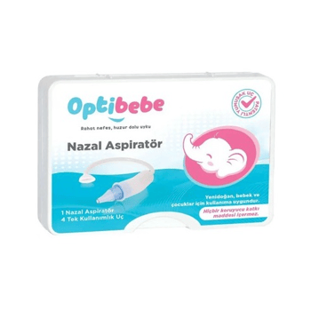Optibebe Nazal Aspiratör + 5 Yedek Uç Hediyeli