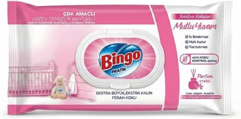 Bingo Yüzey Temizlik Havlusu Sevilen Kokular Mutlu Yuvam Parfüm Etkisi 96 lı