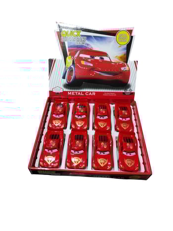 Metal Araba Şimşek 8 Li Standlı