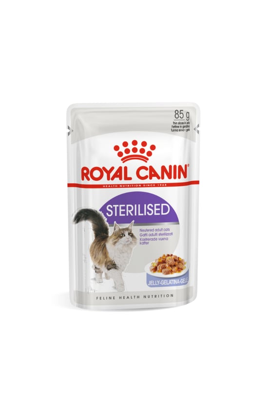 Royal Canin Sterilised Jelly Kısırlaştırılmış Yetişkin Kedi Yaş Maması 85 Gr X 12
