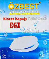 Özbest ( Ege & Anatolia) ( Düz Klasik ) Lüx Klozet Kapak (kutulu Ambalaj )