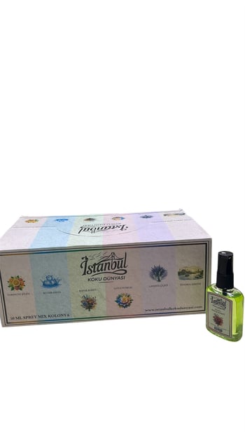 İstanbul Koku Dünyası Mix Kolonya 50ml 36'lı