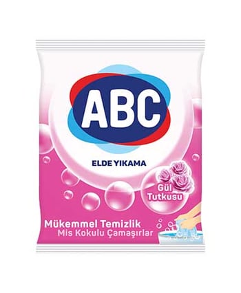 Abc Elde Yıkama Toz Çamaşır Deterjanı 600 Gr Gül Tutkusu