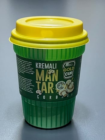 Gold Cup Kremalı Mantar Çorbası