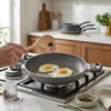 Papilla Fred ( Egg Pan ) ( 22 Cm ) ( Sahan ) ( Granit Tava ) ( Gri Kırçıllı ) ( Çift Saplı ) ( Brkt-712289 )