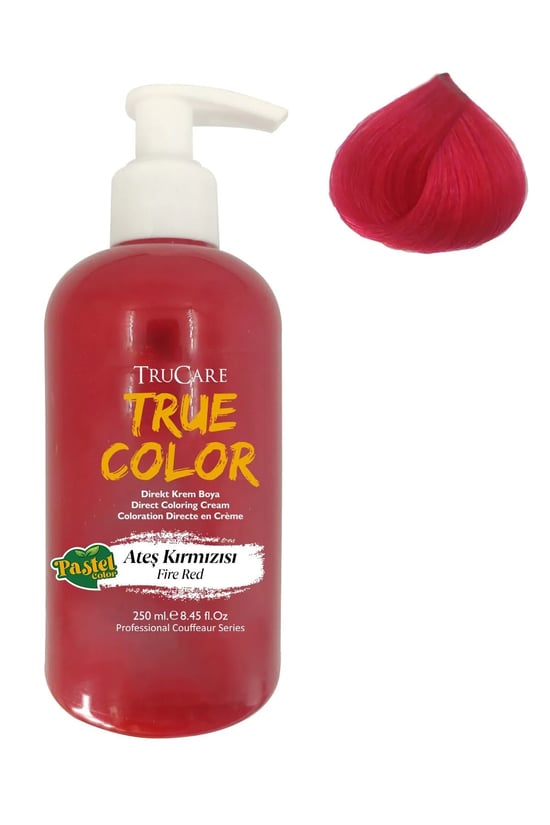 Trucare Truecolor Saç Boyası Ateş Kırmızısı 250 Ml