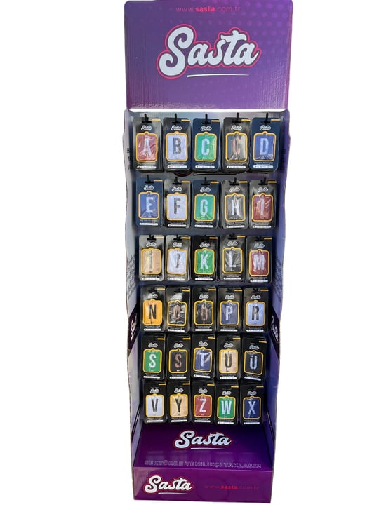SASTA Baskılı Harf Kağıt Oto koku 1000 li