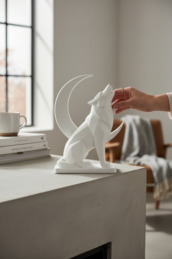 Uluyan Bozkurt ve Hilal Figürlü Biblo