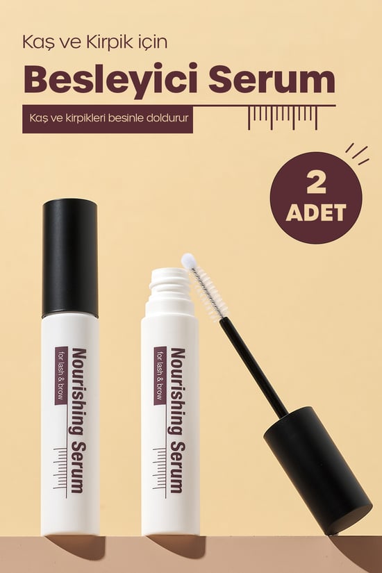 Dr Banggıwon Kaş ve Kirpik için Dökülme Karşıtı Serum, Şeffaf Ampul Formülü, 2x15ml Kutu İçeriği 2 Adet