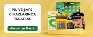 Pil ve Şarj Cihazlarında Fırsatlar! kampanya resmi