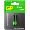 GP Batteries 25A Süper Alkalin Lr8D425/E96/AAAA Boy İncenin İncesi Pil, 1.5 Volt, 2'li Kart