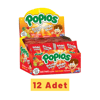 Hleks Patlayan Şeker Popios 4 Gr 40 Adet Tutti Frutti 12 Paket (toplam 480 Adet)