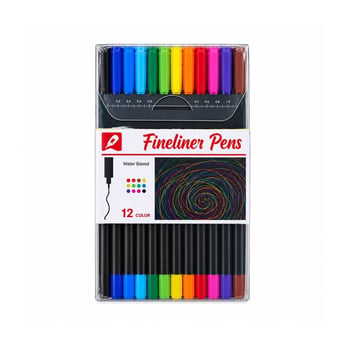 Cengo 12 Renk 0.4mm Fineliner Kalem
