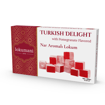 lokumani Nar Aromalı Lokum 350 Gr - ön