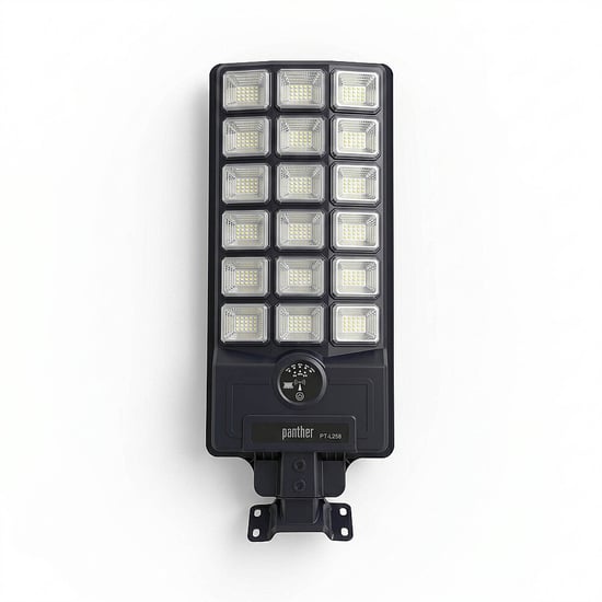 Panther 200w Solar Led Sokak Lambası 12000 Lümen Hareket Sensörlü Kumandalı 10000mah Pt-l258