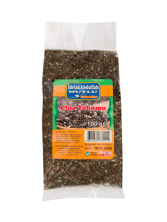 Mutlu Baharat Chia Tohumu 100 Gr