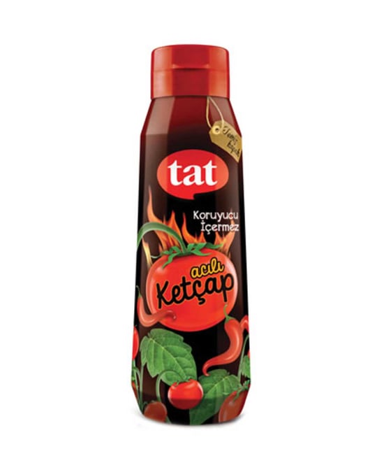 Tat Ketçap 650 Gr Büfe Tipi Acılı