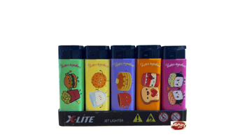 X-lite Baskılı Resimli Figürlü Çakmak *50 Pcs