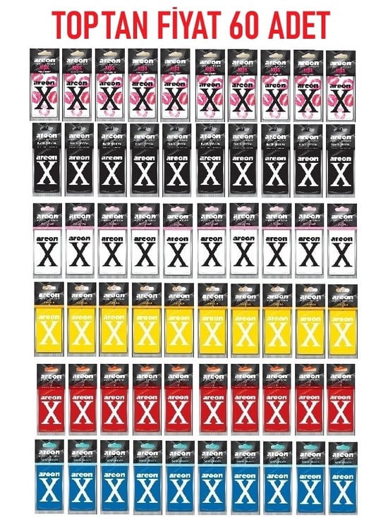 Areon X En Çok Satan Karma 60'lı Set