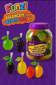 Funzı Karışık Meyve Aromalı Yumuşak Şekerleme 40gr