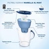 BRITA Marella XL 3x Maxtra Pro All-In-1 Filtreli Su Arıtma Sürahisi – Mavi (3,5 L)