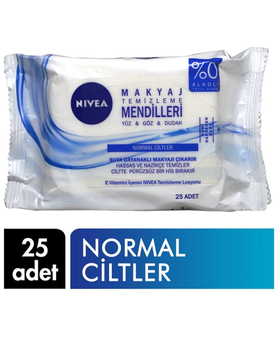 Nivea Makyaj Temizleme Mendili 25 Adet