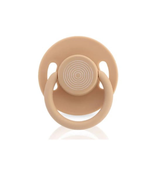 Wee Baby Cool Yuvarlak Uçlu Emzik No:2 6-18 Ay Krem