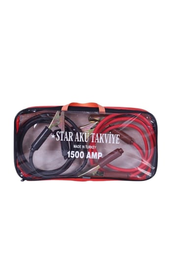 Star Çantalı Akü Takviye Kablosu 1500 Amper 2 Metre
