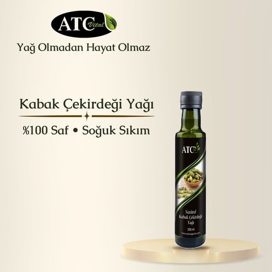 Atc Vital Kabak Çekirdeği Yağı 250 Ml