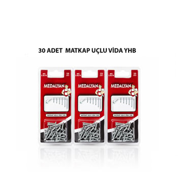 Medalyan Dl-100 ( 3.9x19 ) ( 30pcs ) Matkap Uçlu Vida Yhb