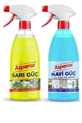 Asperox Mavı+sarı Guc 1+1 Lt Sprey *6 (plt-48)*****