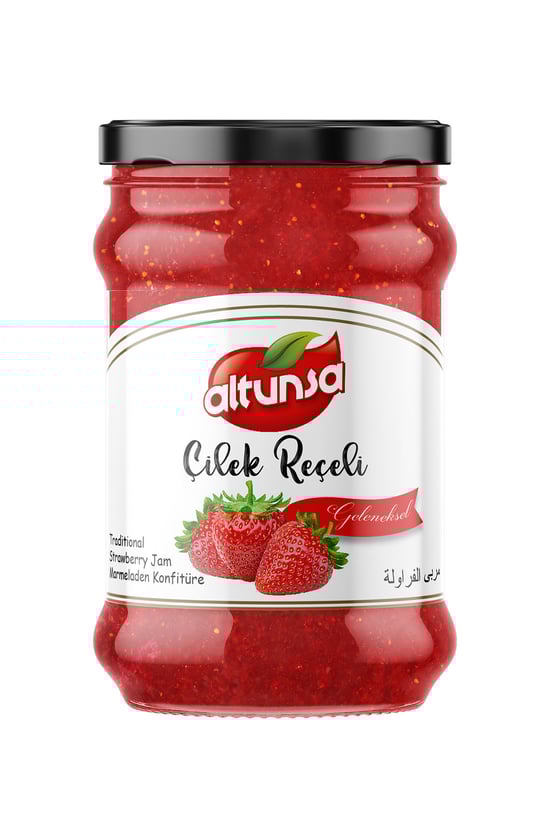 Altunsa Çilek Reçelleri 380 Gr