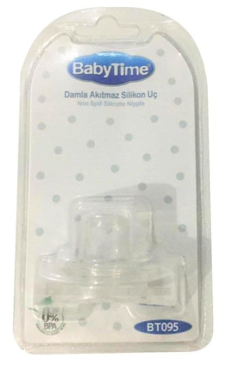 Babytime Damla Akıtmaz Silikon Emzik Ucu Bt095
