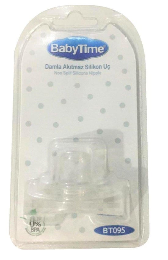 Babytime Damla Akıtmaz Silikon Emzik Ucu Bt095