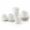 İnura Global Newlife Clkn-1652-a-b-c-d-e-h ( 12pcs=6-takım ) Porselen Kahve Fincanı