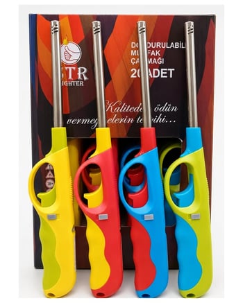 Str Mutfak Çakmağı Uzun Renkli