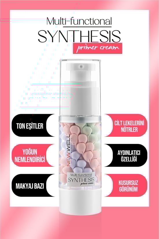 New Well Çok Fonksiyonlu Makyaj Bazı Cilt Bakım Kremi 30 gr.