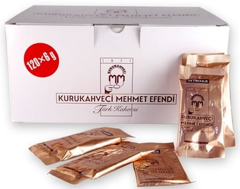 Mehmet Efendi Türk Kahvesi 6g X 120 Adet Tek Fincanlık