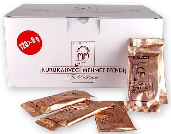 Mehmet Efendi Türk Kahvesi 6g X 120 Adet Tek Fincanlık