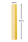 Jrl J309 22.3 Cm Antistatik Profesyonel Kesim Tarağı Sarı