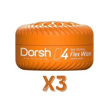 Dorsh Saç Şekillendirici Wax Flex Wax D4 150 Ml 3 Adet