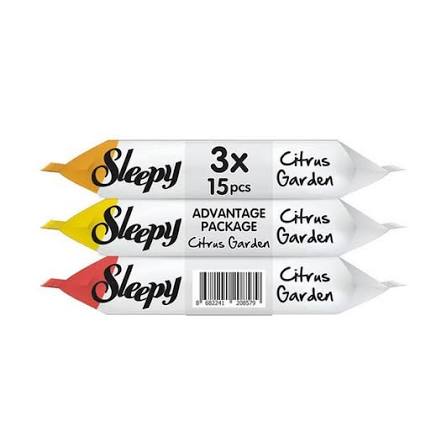 Sleepy Narenciye Travel Pack Cep Mendili 3x15