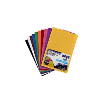 Çook 20x30 Keçe 10 Renk