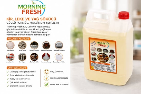 Morning Fresh Power Team Yag Çöz 5 Lt