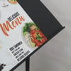 Restoran Önü Metal Menü Panosu 2xa4