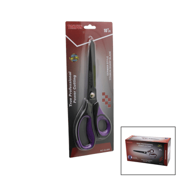 Taksun True Professional Gl-999 (10"¼) Terzi Makası (germany=alman Sitil) (renkli Pls.& Silikon Ergonomik Sap) (bakır Pim)