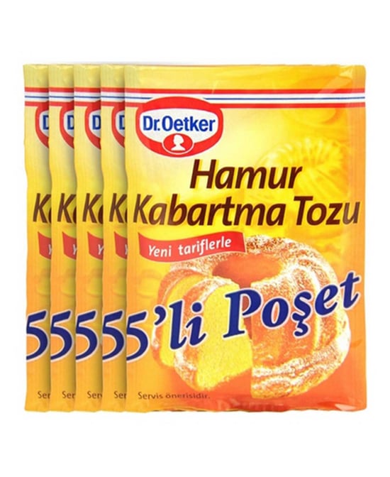 Dr. Oetker 5'li  Hamur Kabartma Tozu 50 gr