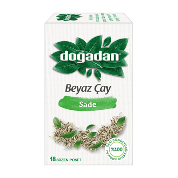 Doğadan 18 Li Süzen Poşet Beyaz Çay Sade 25,2gr