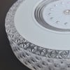 Erbay Sıva Üstü Led Panel Yuvarlak 45 Watt-beyaz Sırma Desenli-beyaz-günışığı